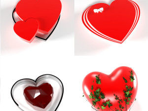 hearts 3D Модель