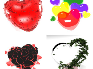hearts 3D Модель