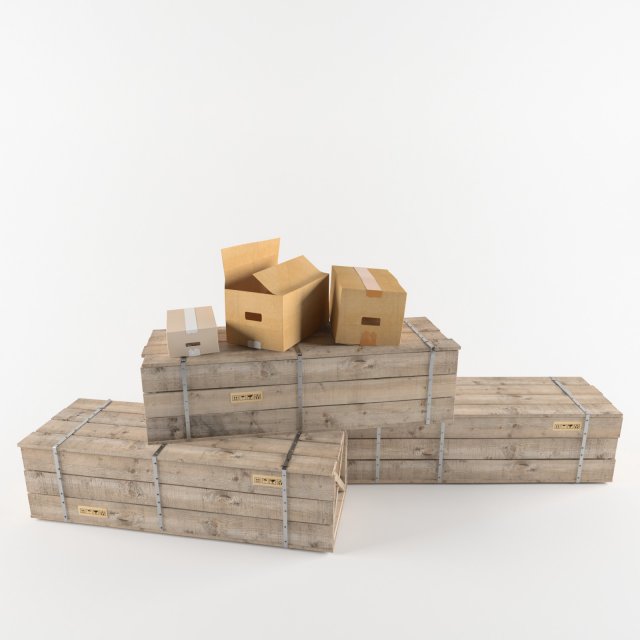 boxes Modelo 3D .c4d .max .obj .3ds .fbx .stl .blend 