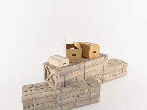 boxes 3D Model