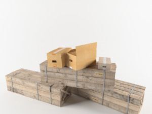 boxes Modelo 3D
