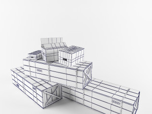 boxes Modelo 3D