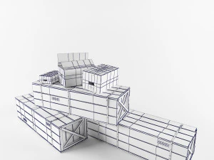 boxes 3D Model