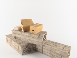 boxes Modelo 3D