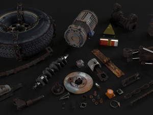 old details 3D मॉडल