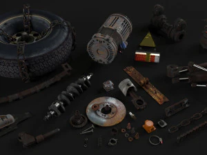 oude gegevens 3D Model