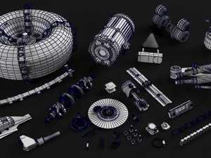 old details 3D 模型