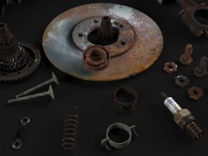 old details 3D 模型