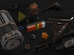 old details 3D Model