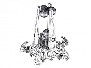 Turmverteidigung 3D Modell