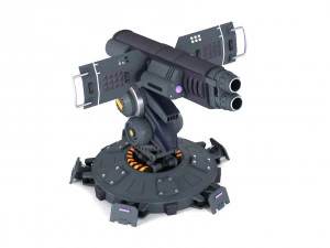 Turmverteidigung 3D Modell