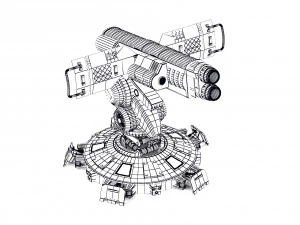 Turmverteidigung 3D Modell