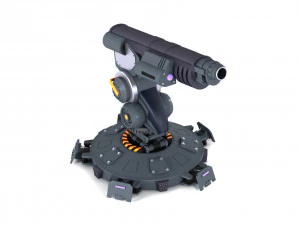 Turmverteidigung 3D Modell