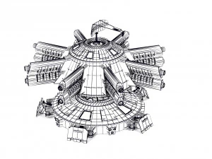 Turmverteidigung 3D Modell