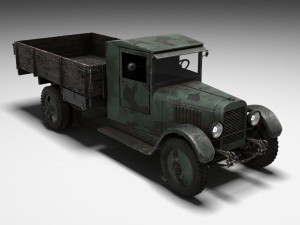 war truck 3D मॉडल