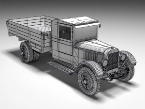 war truck 3D Model