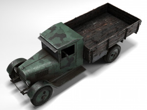 war truck Model 3D
