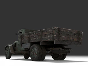 war truck 3D Model