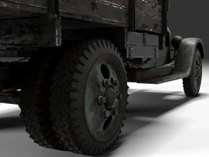 war truck 3D Model