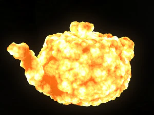 nuclear explosion 3D Model