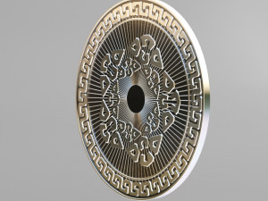 coin collection of 16 pieces 3D मॉडल