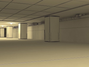 underground tunnel 3D Model