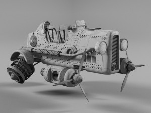 car-dragonfly Model 3D
