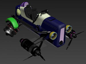 car-dragonfly Model 3D
