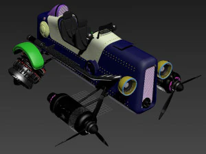 car-dragonfly 3D Model