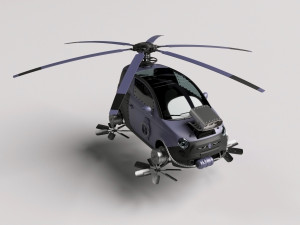 minicar-steampunk 3D Model
