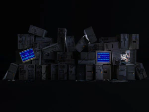 discarica informatica Modello 3D