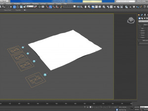 burning paper animation Modèle 3D