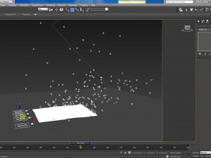 burning paper animation Modèle 3D