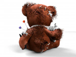 voodoo bear 3D Model