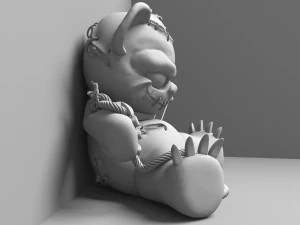 voodoo bear 3D Model