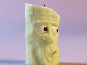 candles Modello 3D