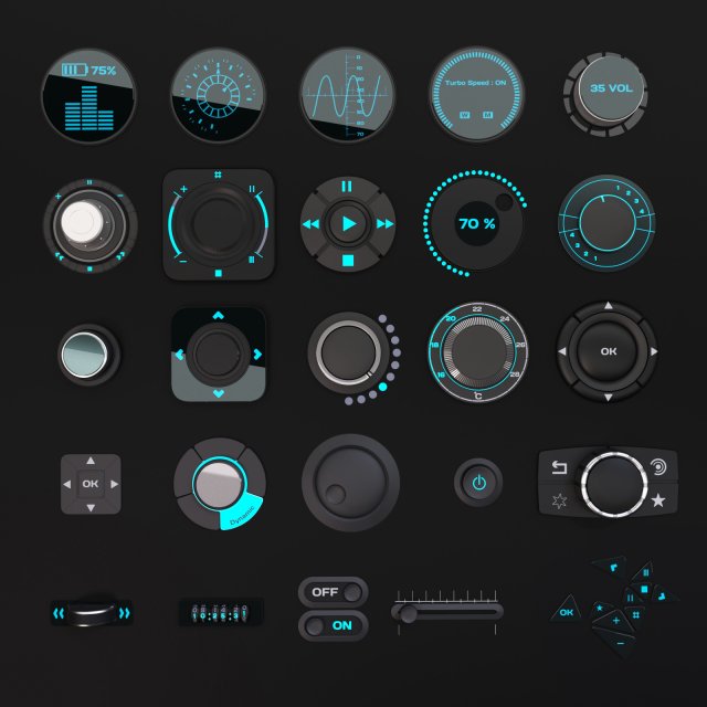 multimedia 3D Model .c4d .max .obj .3ds .fbx .stl .blend 