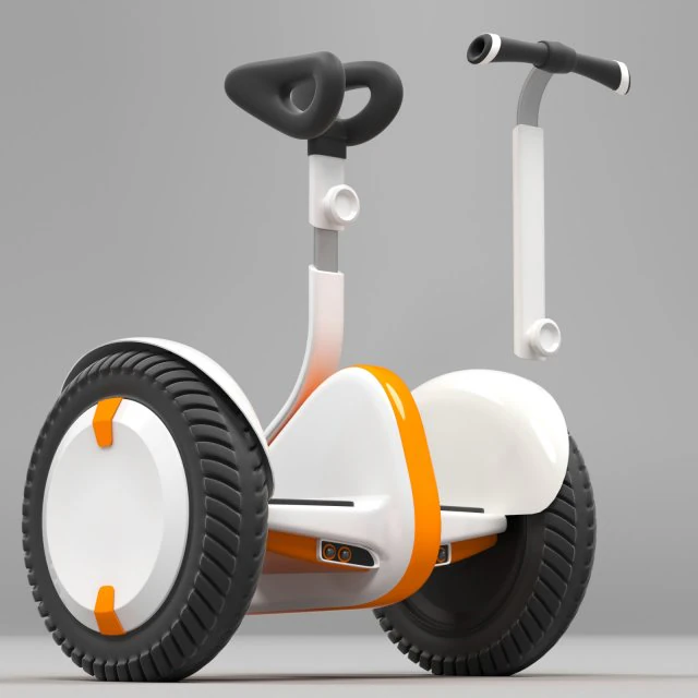 Segway 3D Model .c4d .max .obj .3ds .fbx .stl .blend 