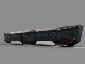 tram 3D Model