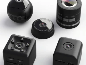 telecamera nascosta Modello 3D