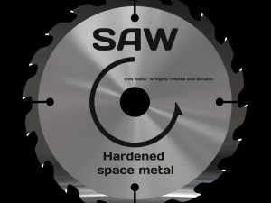 आरी 3D मॉडल