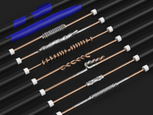 twisted wire Modèle 3D