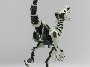tirex robot toy - rigged - animation 3D मॉडल