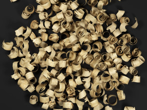 sawdust 3D Model