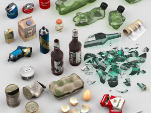 garbage 3D Model