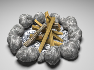 bonfire 3D Model