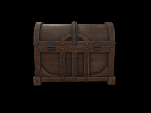 old chest 3Dモデル