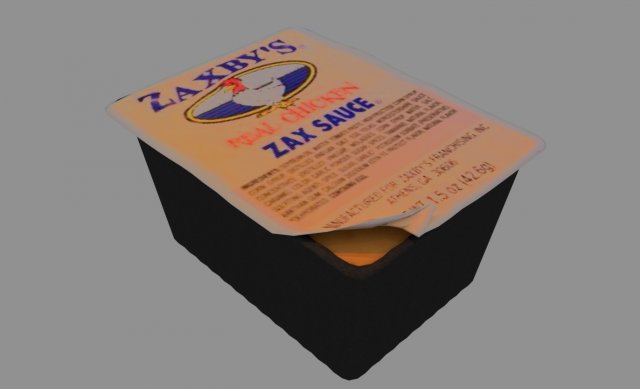zax sauce 3D 模型 .c4d .max .obj .3ds .fbx .stl .blend 