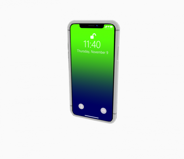 iphone x Modelo 3D .c4d .max .obj .3ds .fbx .stl .blend
