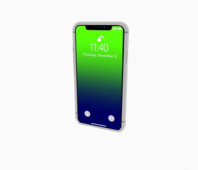 iphone x 3D Model .c4d .max .obj .3ds .fbx .stl .blend 